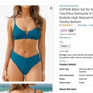 Cupshe swimsuits bathing suits